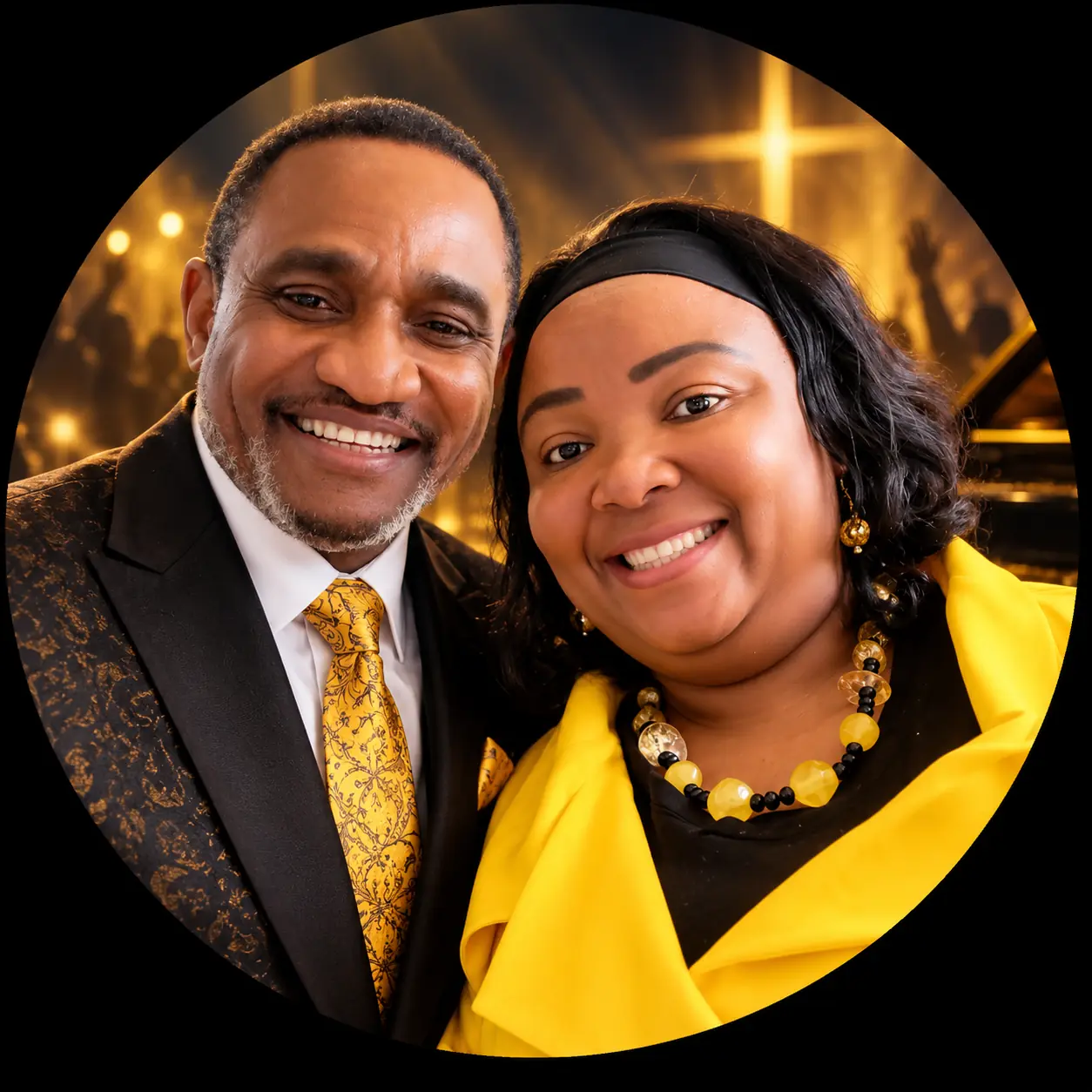 Dr. Mishael and Margaret Carson, serving together in ministry